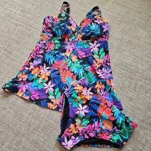 2 Piece Swim Dress